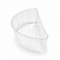 PP 185MM 1300ML/1100ML KRAFT ROUND BOWL INSERT-300PK