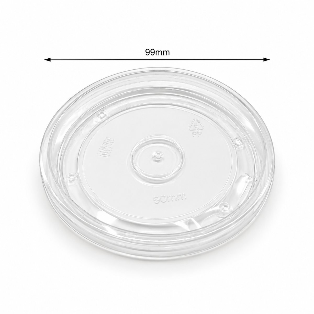16oz Soup Container PP LID - 500pk