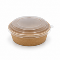 PP Lid - Kraft Bowl D185mm - 300pk