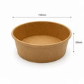 500ml Kraft Bowl - 300pk