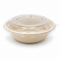 PET Lid - Bagasse bowl - 500pk